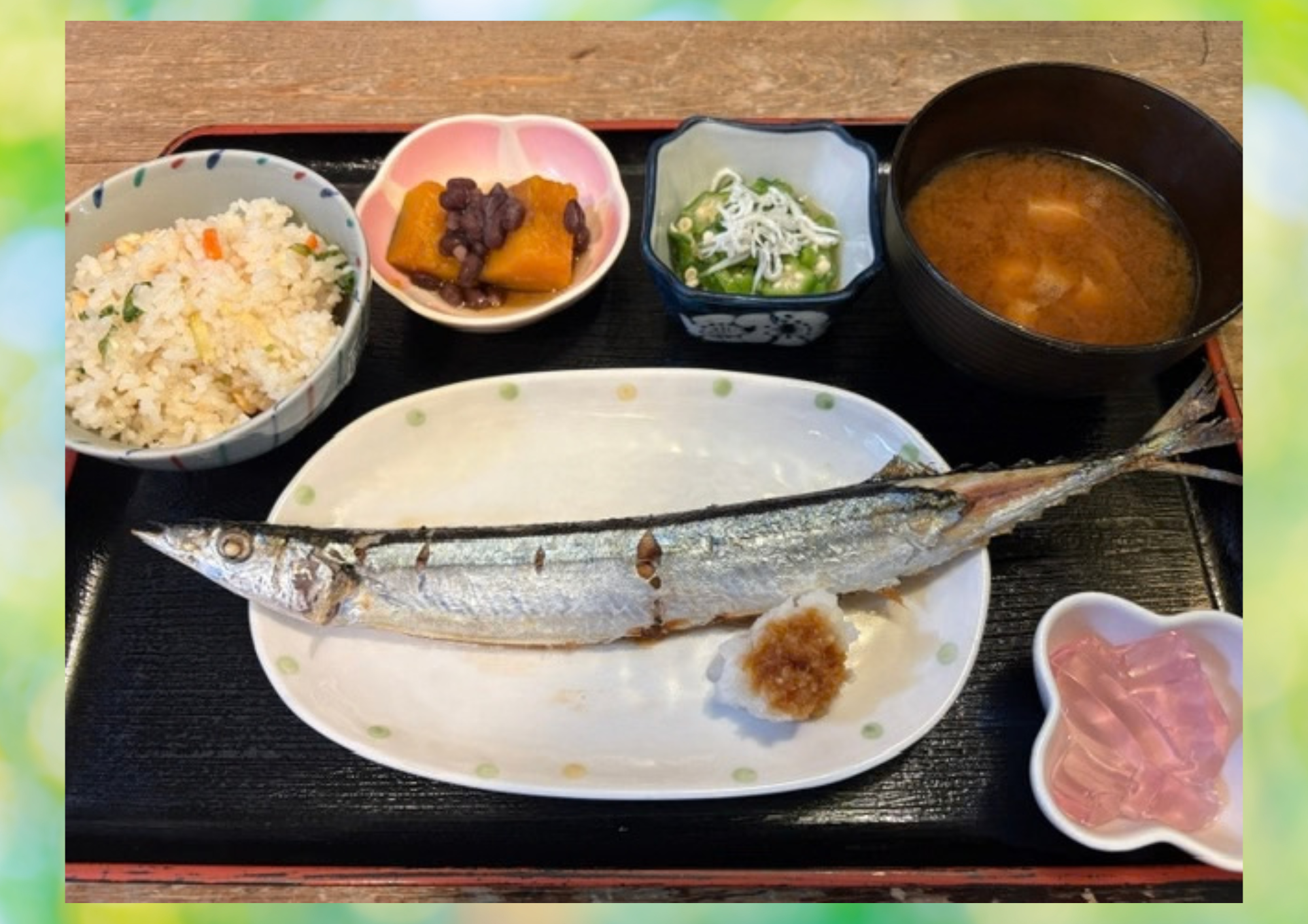 2026年9月15日(火)　さんまの塩焼き